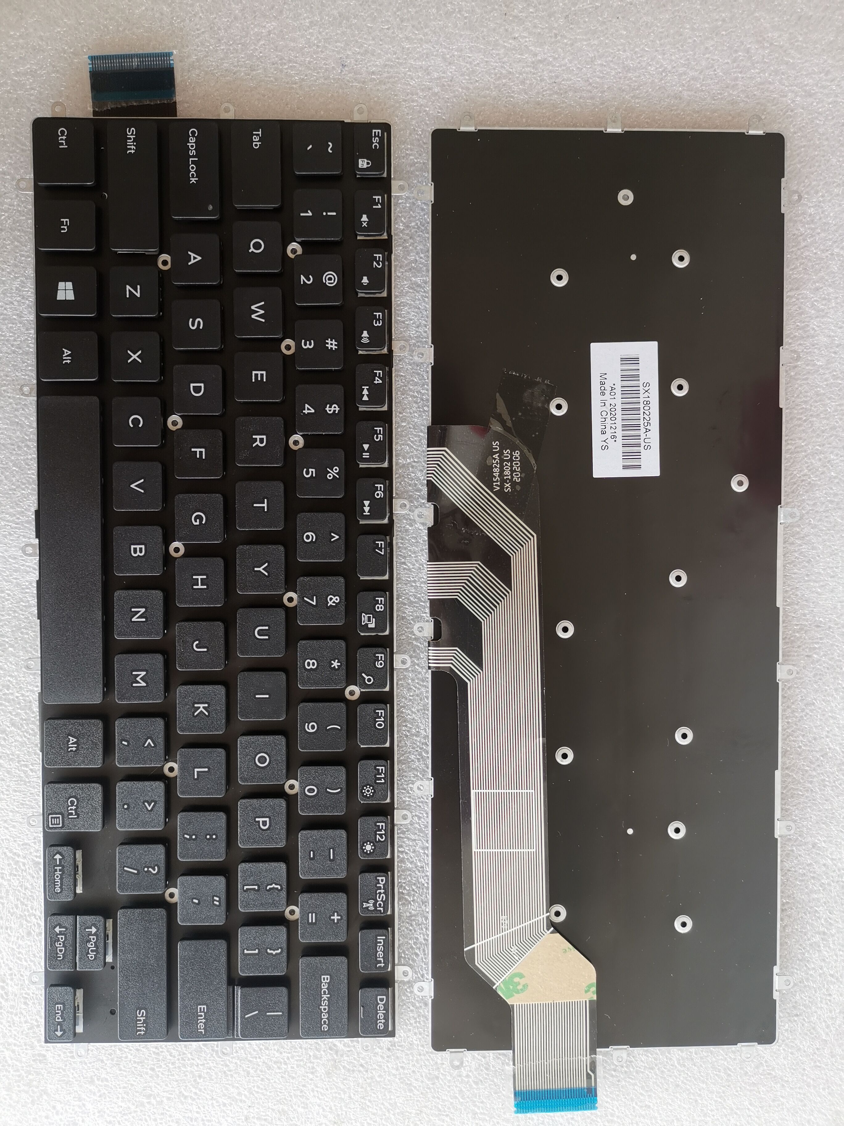 Picture of New Replacement Laptop Keyboard For DELL 7466 BLACK (OEM) US Layout